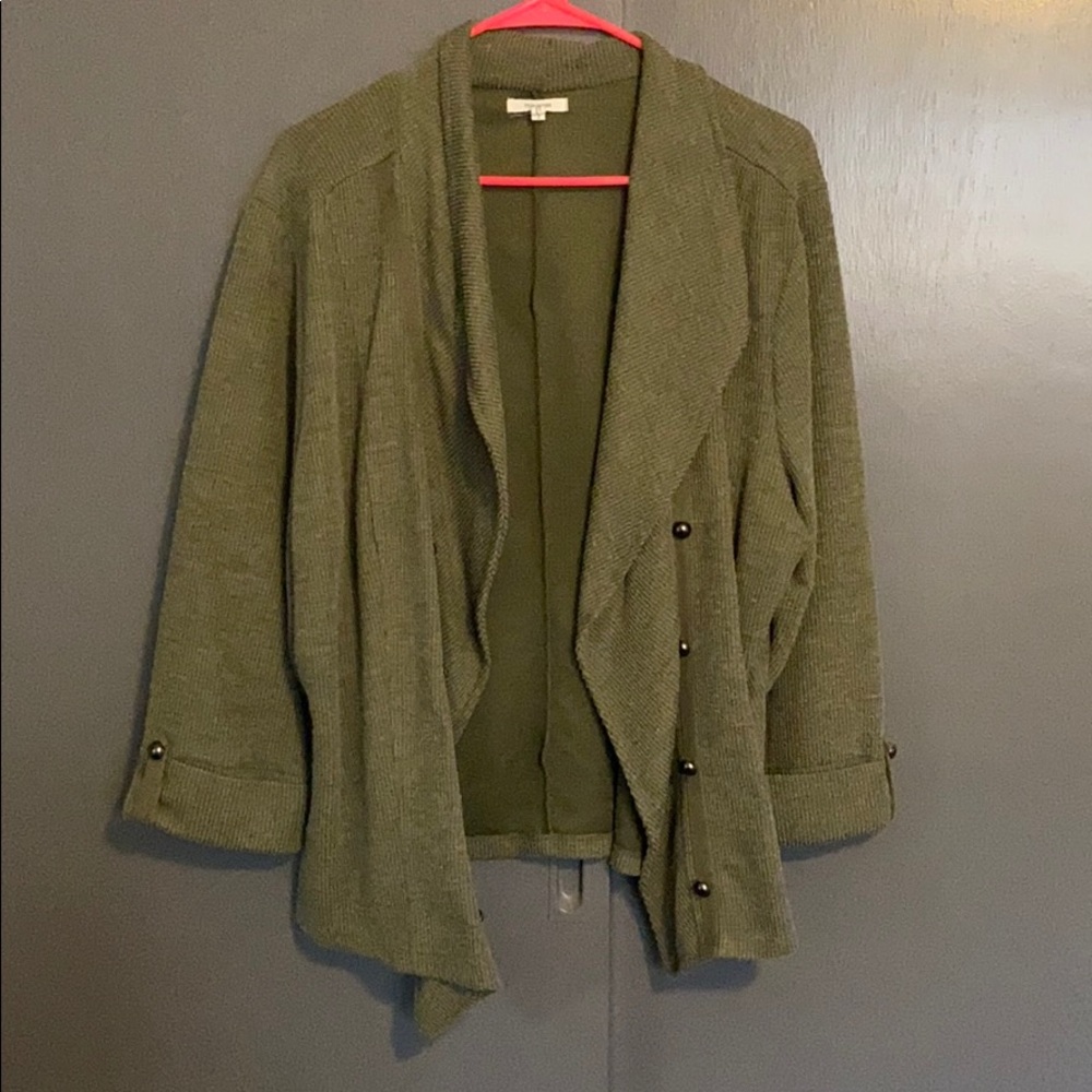 Olive military jacket